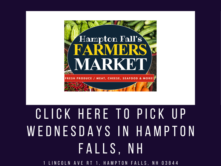 Pick Up Wednesdays in Hampton Falls, NH. 3 to 6 PM