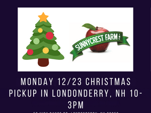 aChristmas Pick Up Monday 12/23 in Londonderry, NH